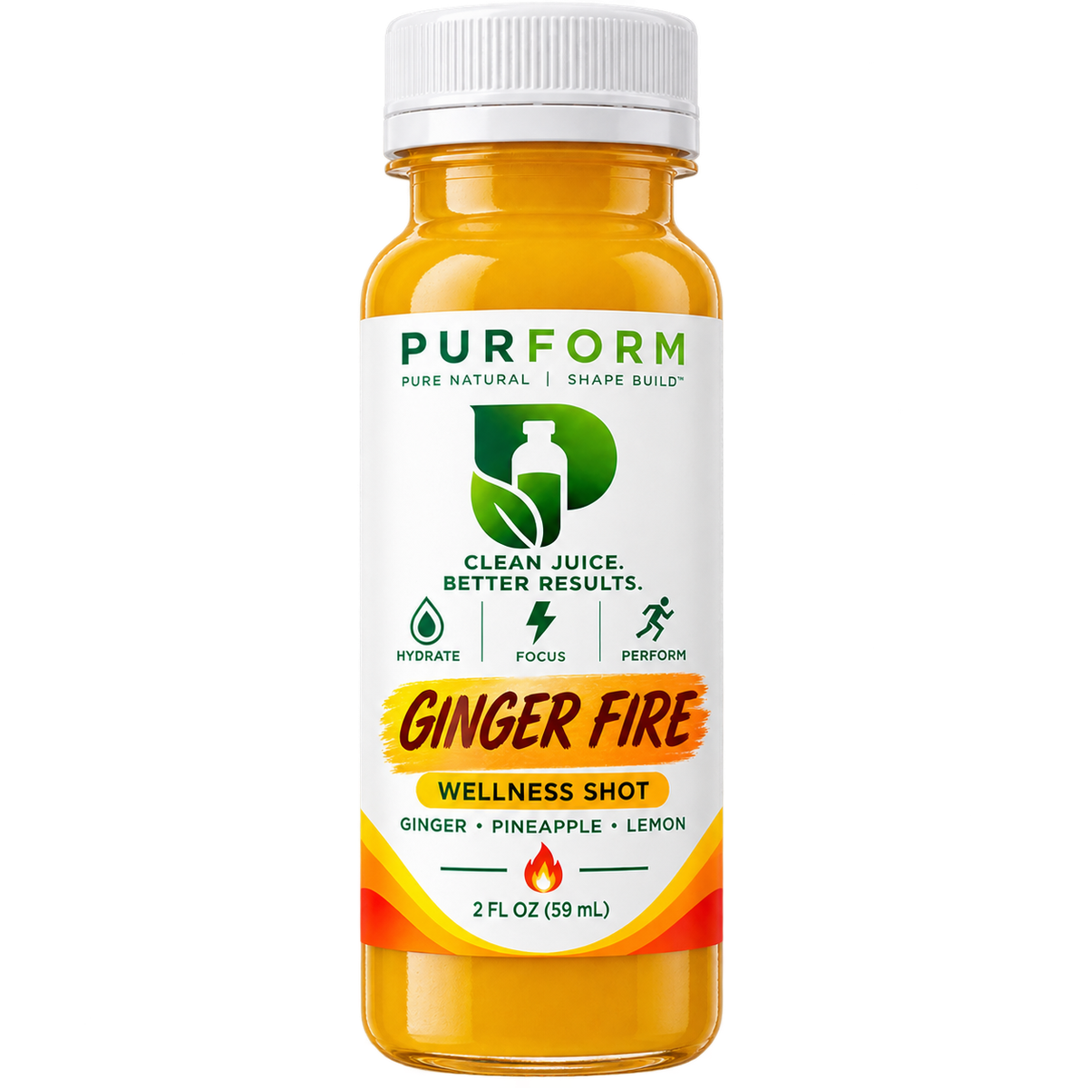 Ginger Fire wellness shot